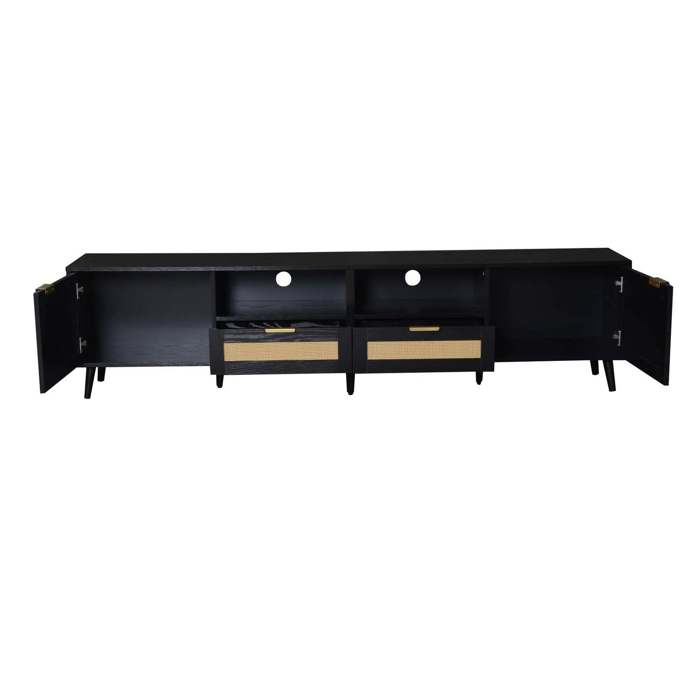 TV Stand, Media Console With Cable Management by Unique Piece Furniture