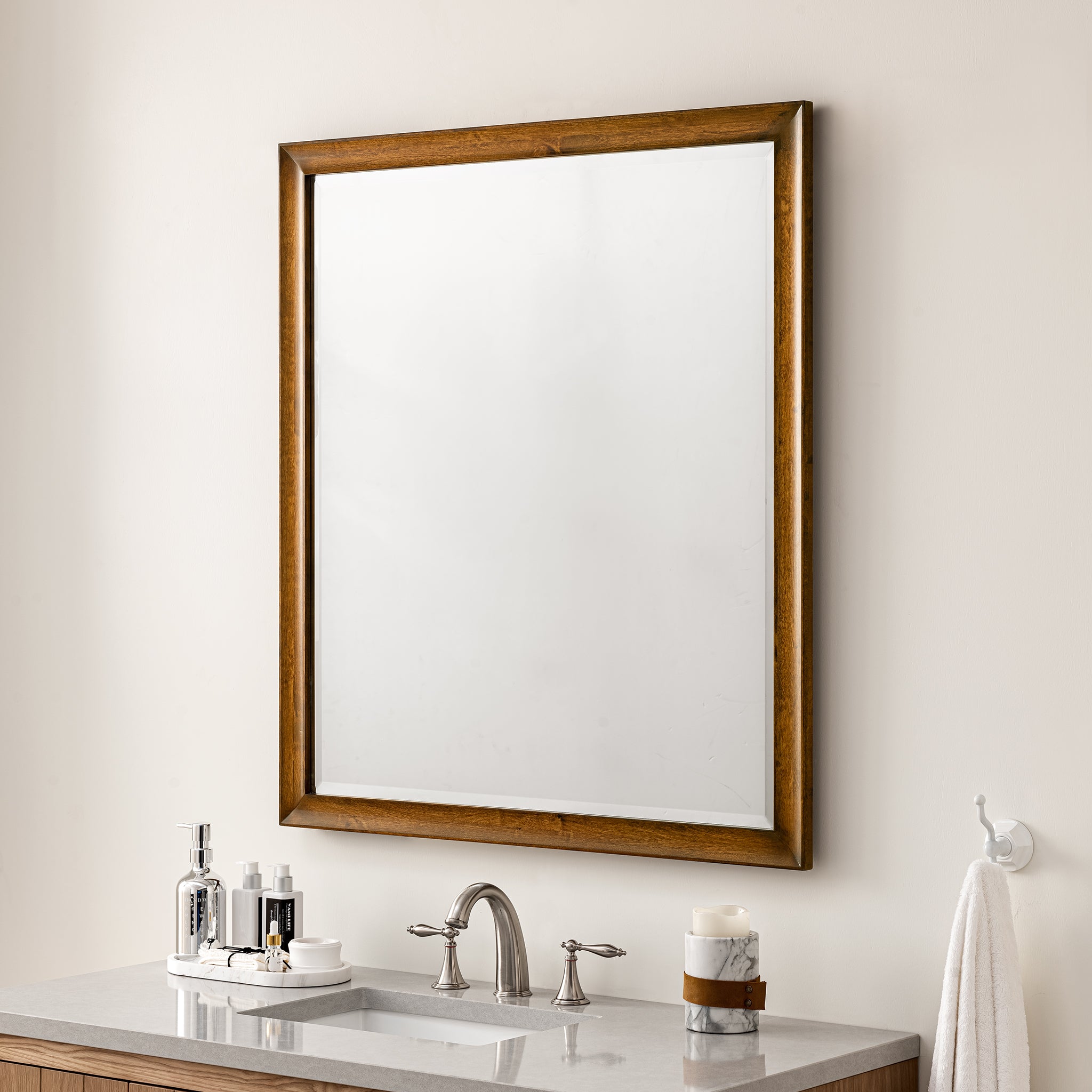 James Martin Glenbrooke 36" Mirror, Country Oak, view 4
