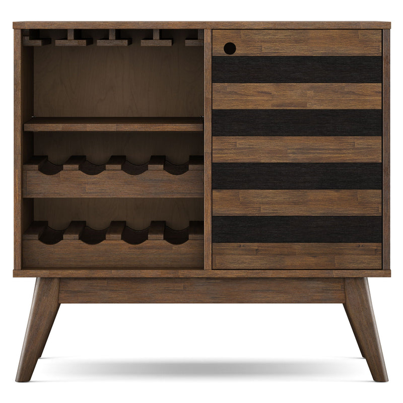 Clarkson - Wine Cabinet - Brown by HouseOfZazla