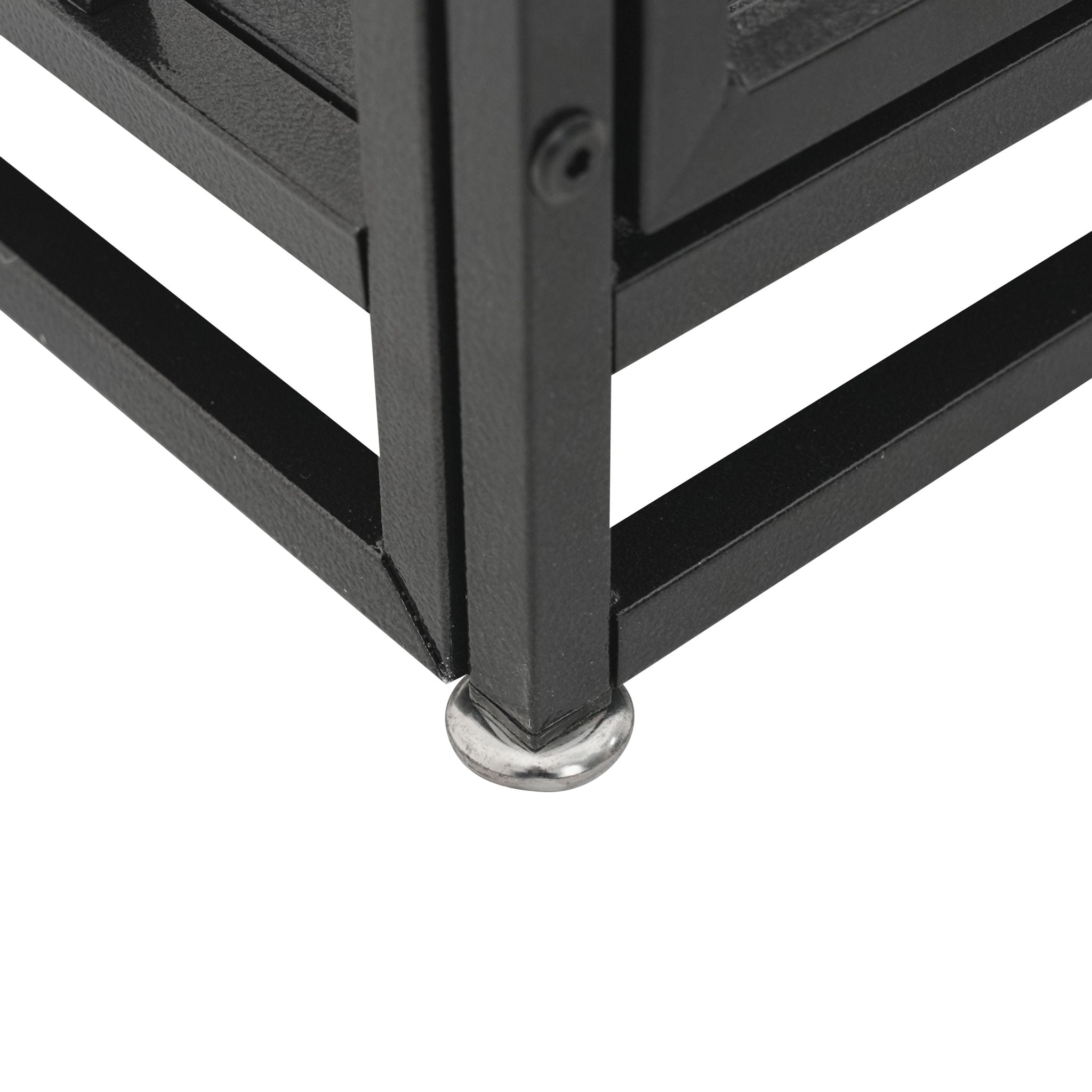Extra Large Heavy Duty Dog Crate With Removable Pans For Dogs - Black by HouseOfZazla