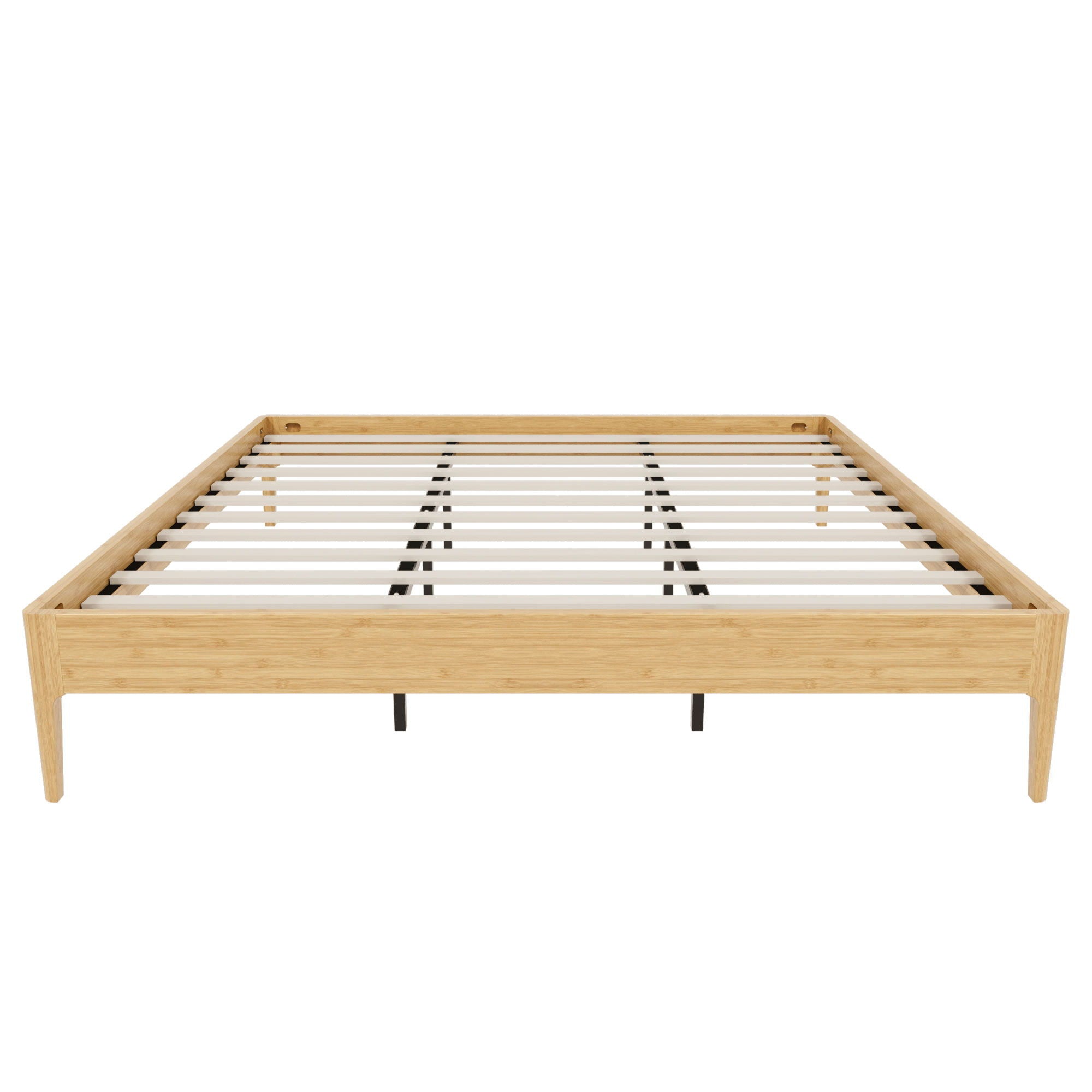 Modern Minimalist Style Platform Bed by HouseOfZazla