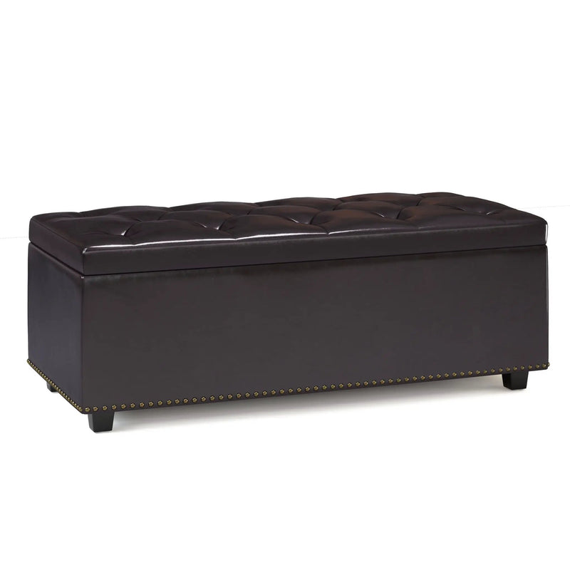 Hamilton - Upholstered Lift Top Rectangular Storage Ottoman by Unique Piece Furniture