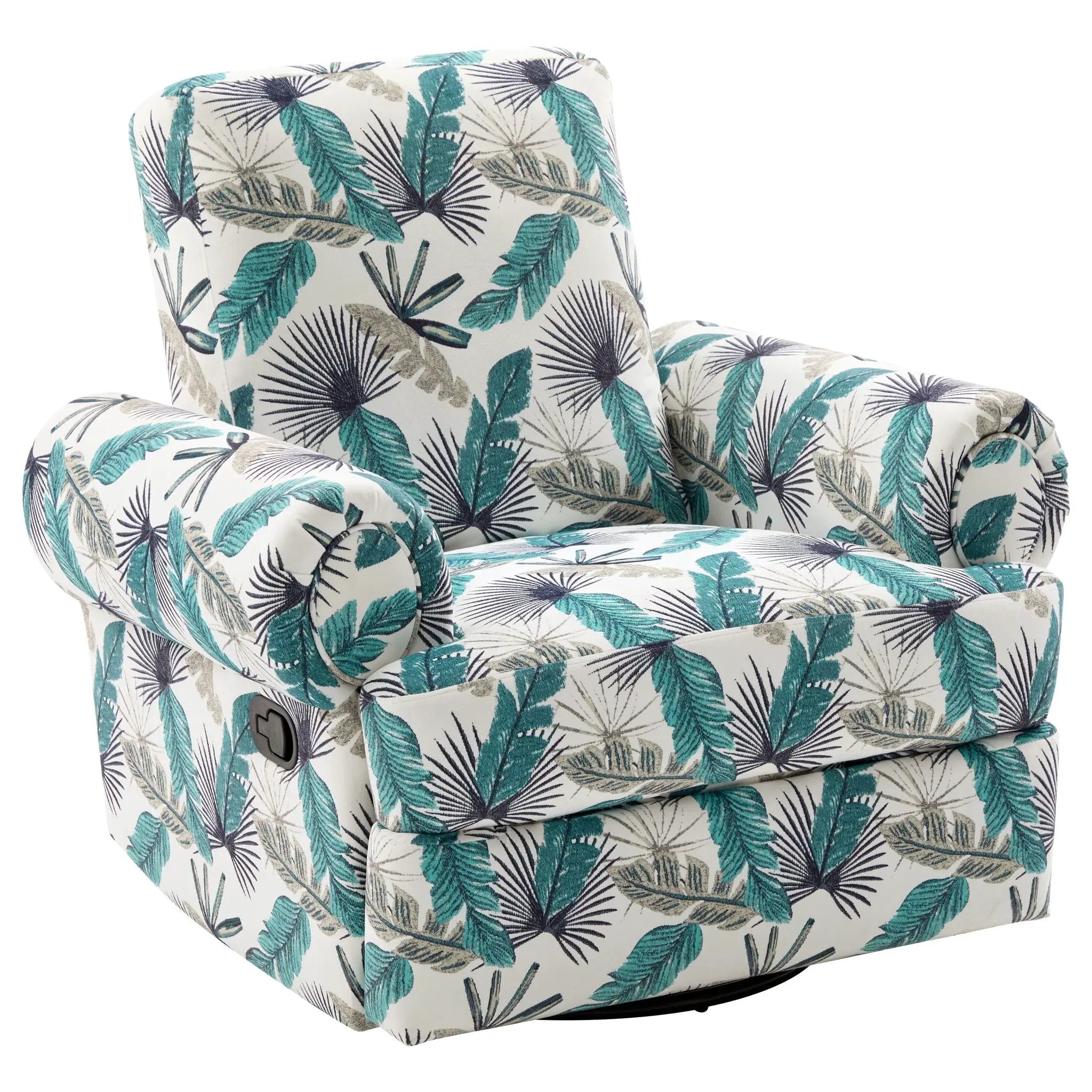 Manual Swivel Recliner Rocker Chair With Adjustable Backrest by HouseOfZazla