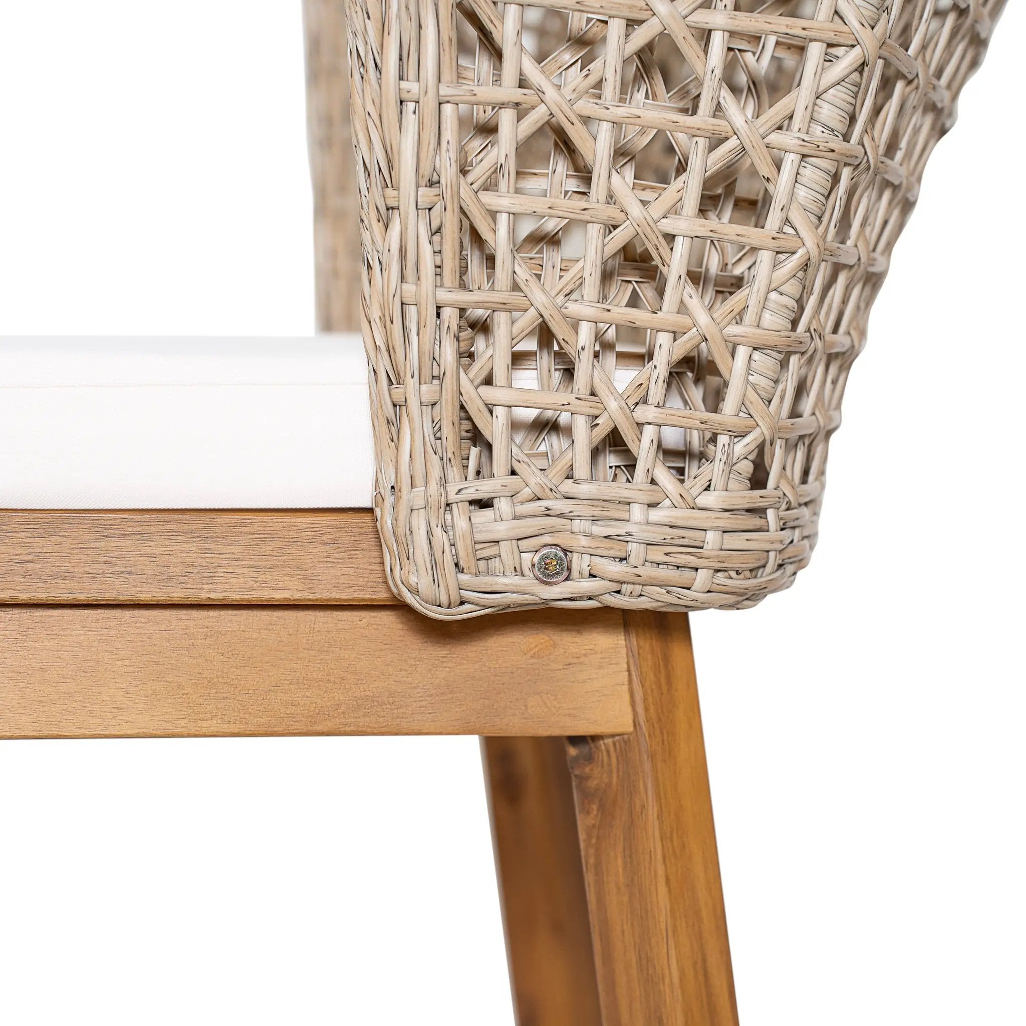 Outdoor Acacia Wood Bar Stools (Set of 2) by HouseOfZazla