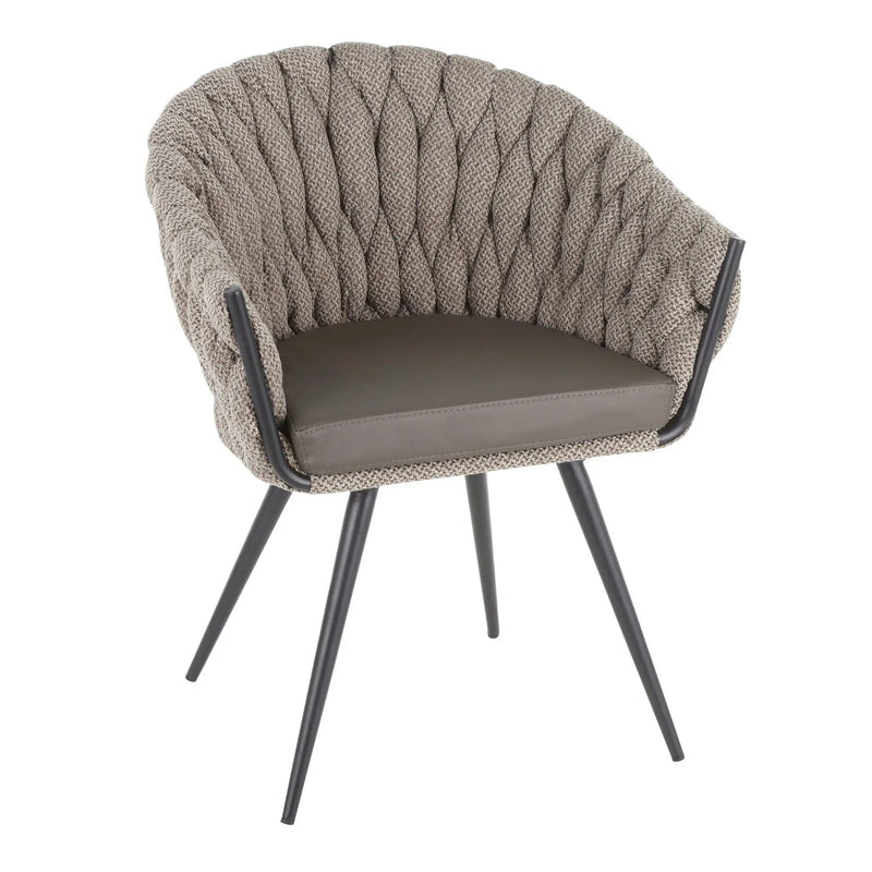 Matisse - Braided Contemporary Chair by HouseOfZazla