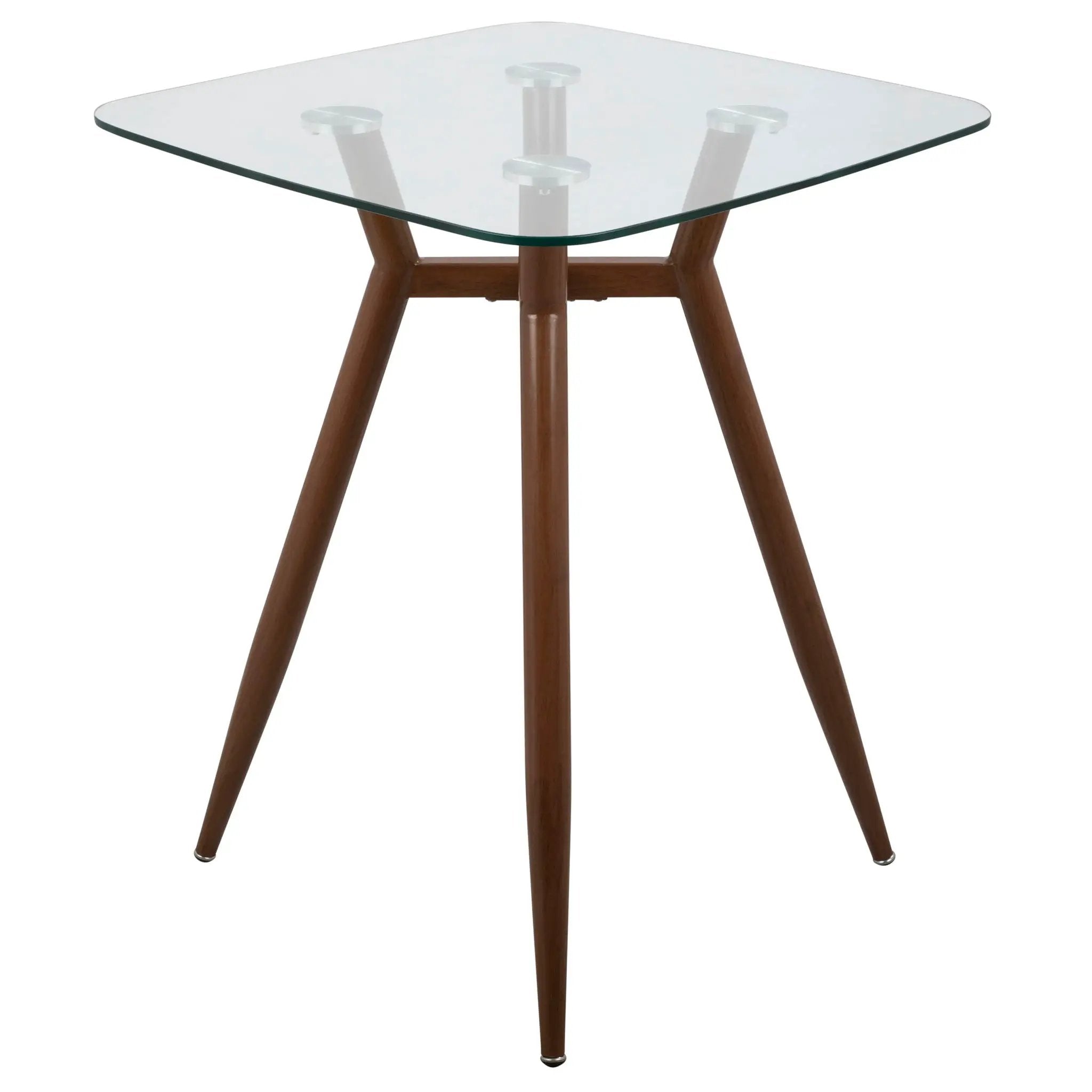 Clara - Mid Century Modern Square Table by HouseOfZazla