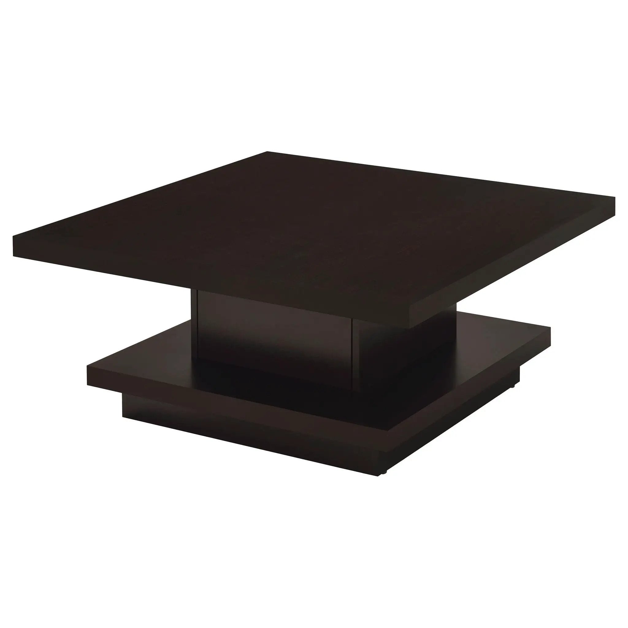 Reston 3-piece Square Coffee and End Table Set Cappuccino by Unique Piece Furniture