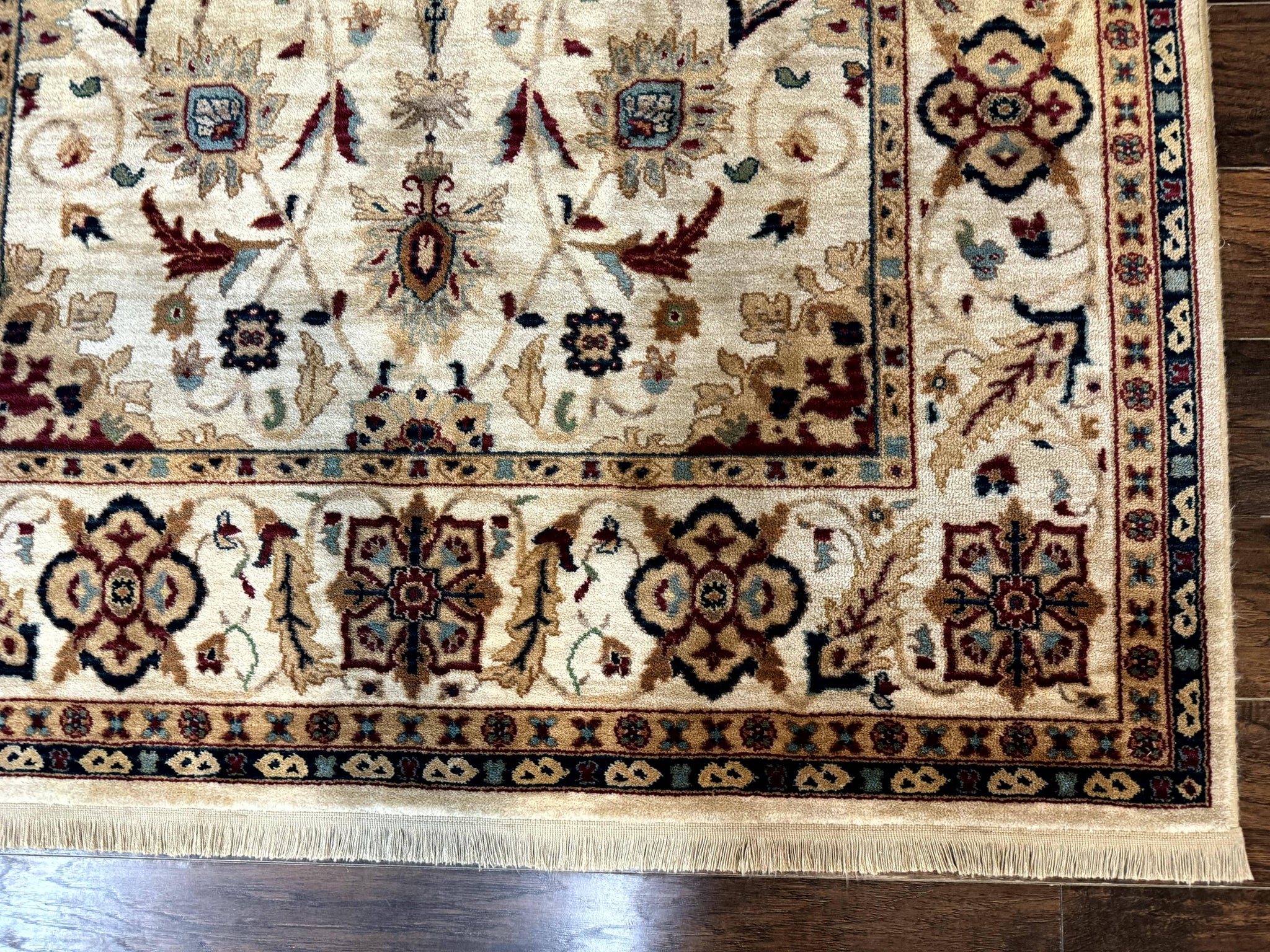 Karastan Rug 5.9 x 8.6, Karastan Traditions Amritsar Pattern Design 510, New Zealand Wool, Karastan Area Rug by Jewel Rugs