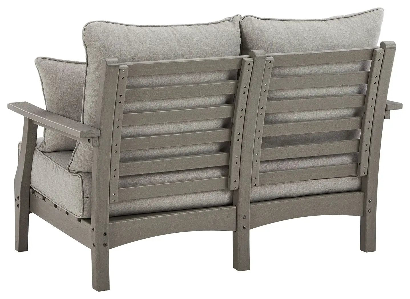 Visola - Loveseat w/Cushion - Gray by Unique Piece Furniture
