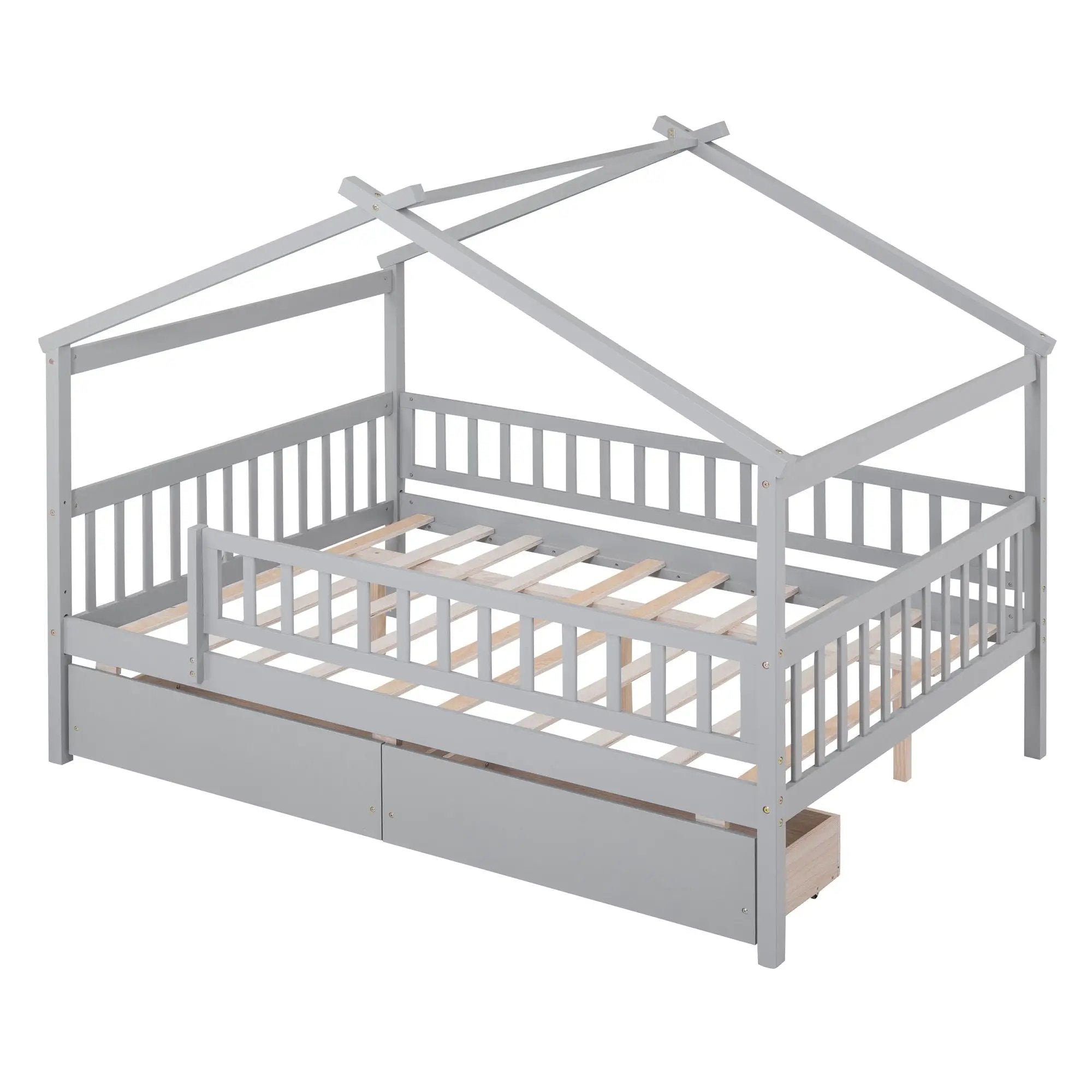 House Bed With 2 Drawers by HouseOfZazla