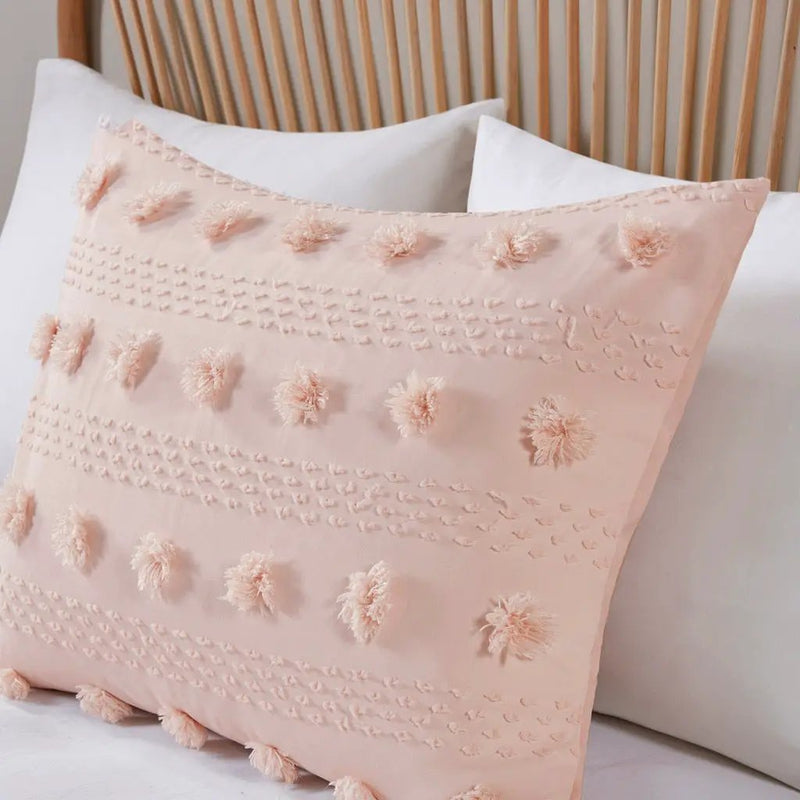 Full/Queen Clip Jacquard Comforter Set by HouseOfZazla