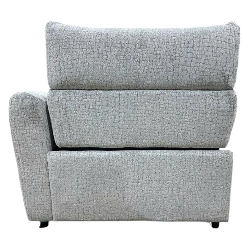 Fullar - RAF Modular Power Motion Recliner - Light Gary Chenille by Unique Piece Furniture