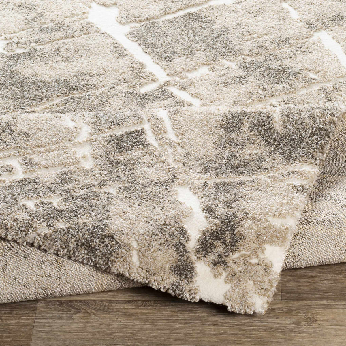 Bearsdale Abstract Thick Rug, photo 6 of 8