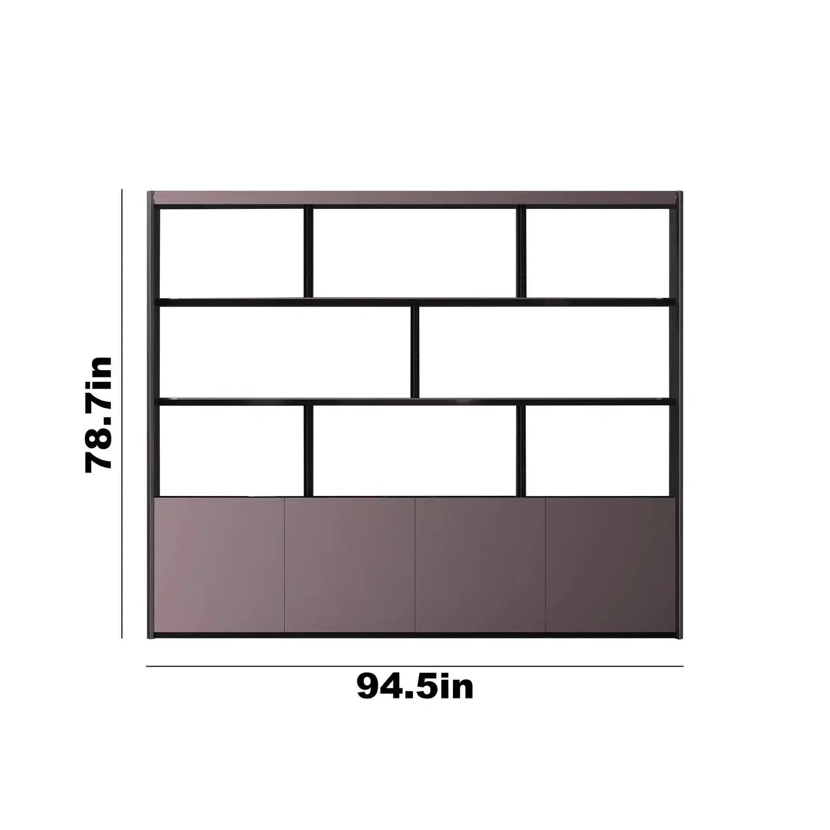 Vanta · Open Display Office Shelves by Arc Grove