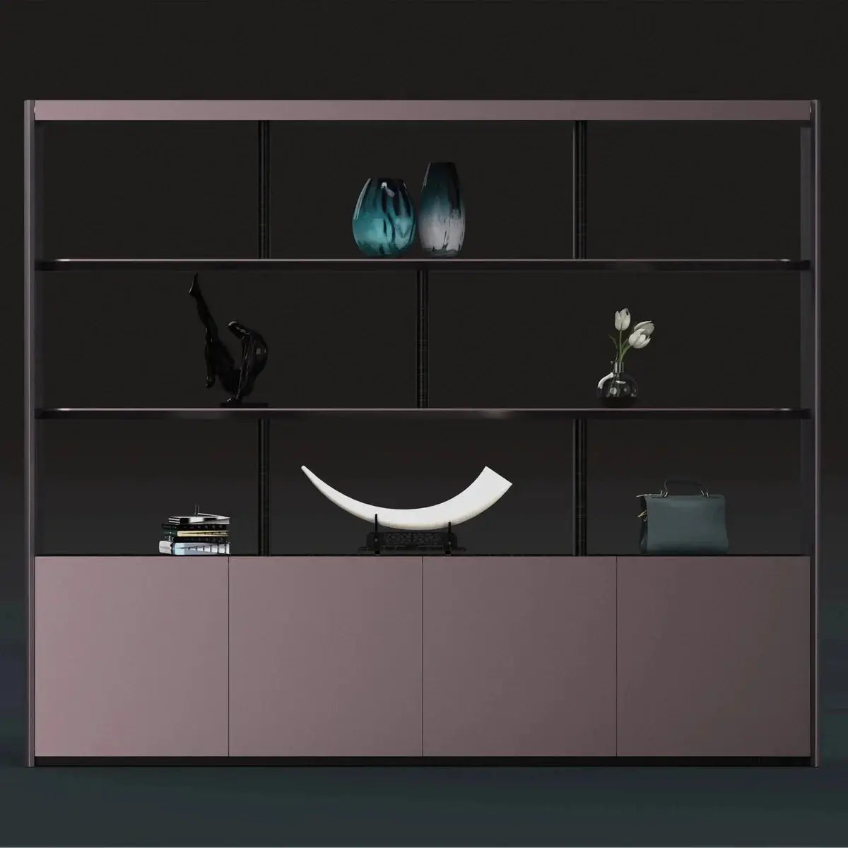 Vanta · Open Display Office Shelves by Arc Grove