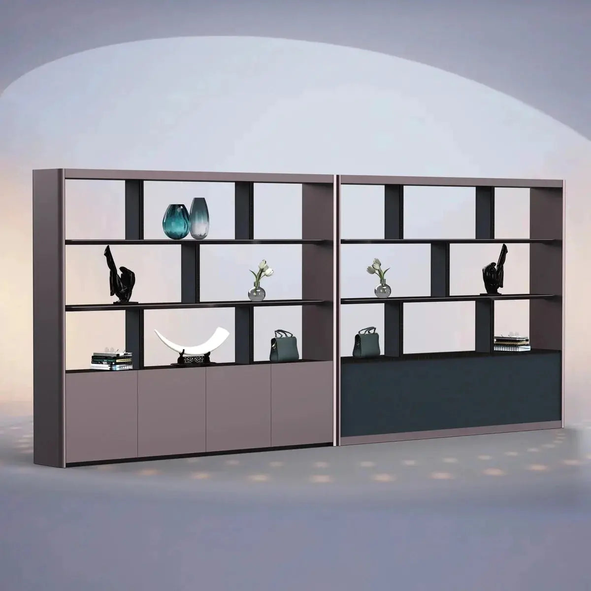 Vanta · Open Display Office Shelves by Arc Grove