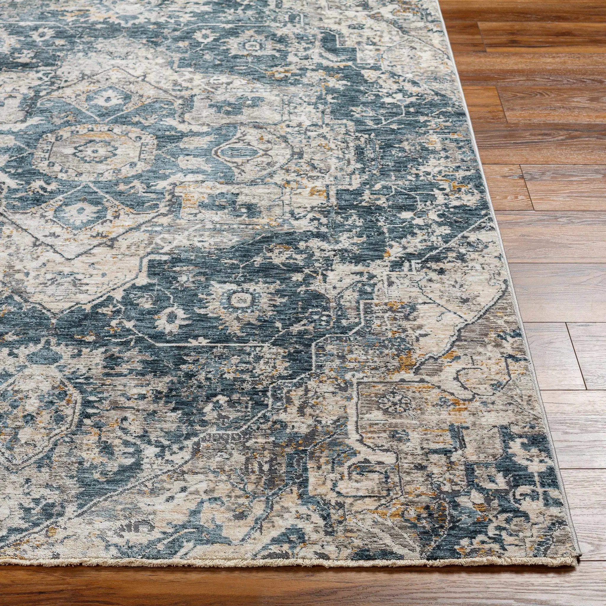 Beaudesert Luxe Fringe Rug by Boutique Rugs
