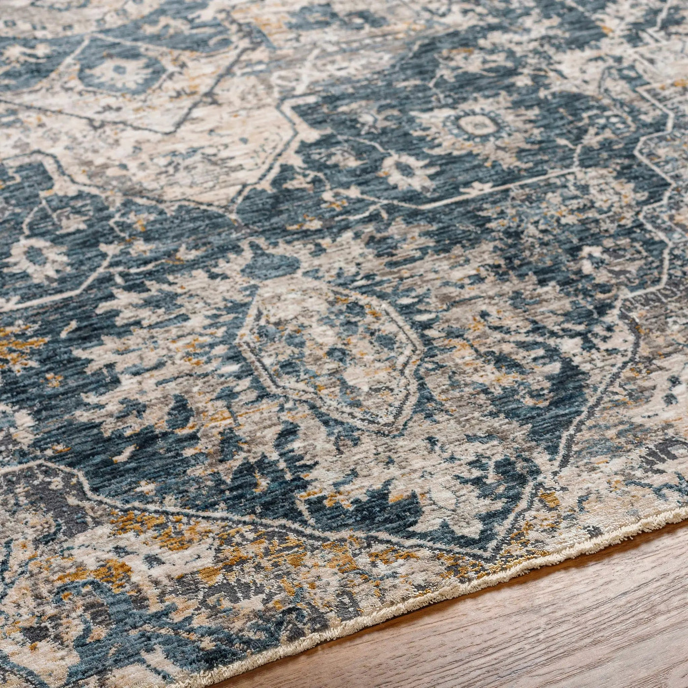 Beaudesert Luxe Fringe Rug by Boutique Rugs