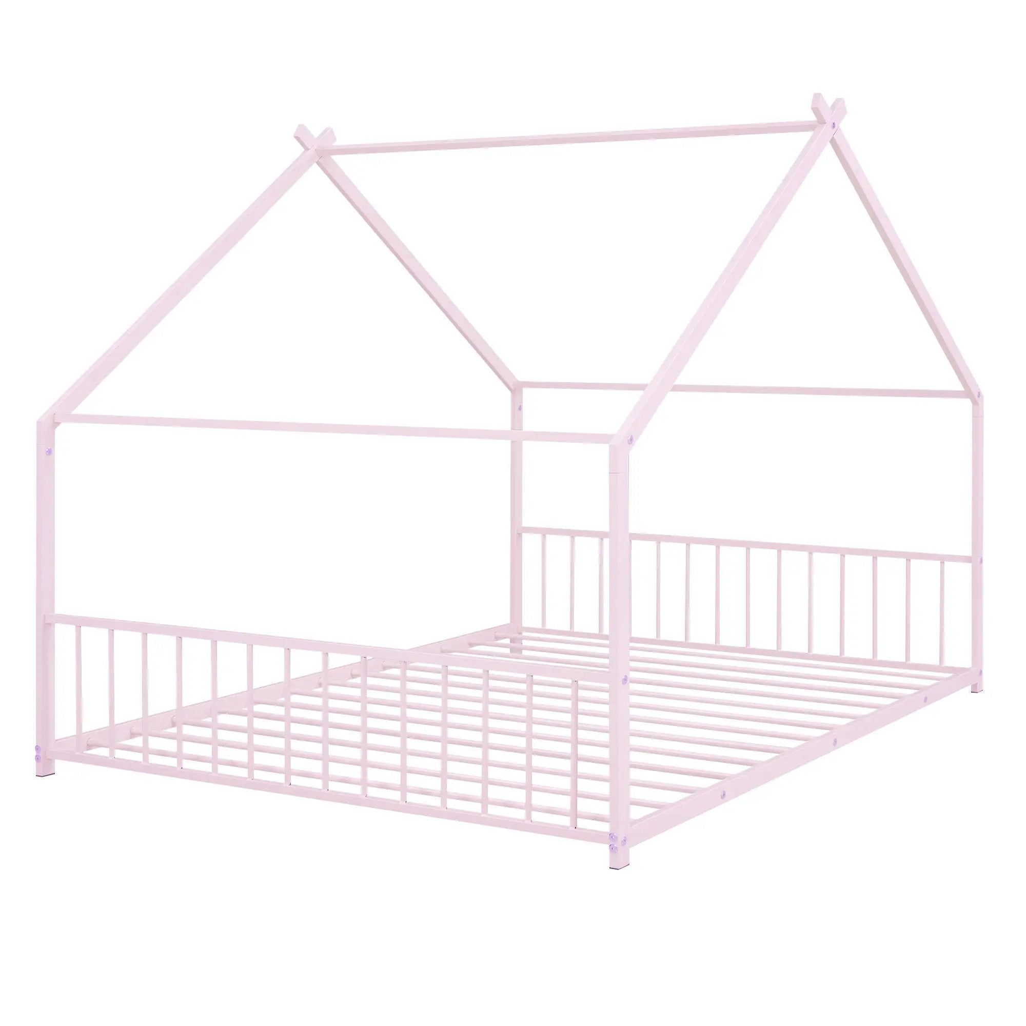 Metal House Bed by Unique Piece Furniture