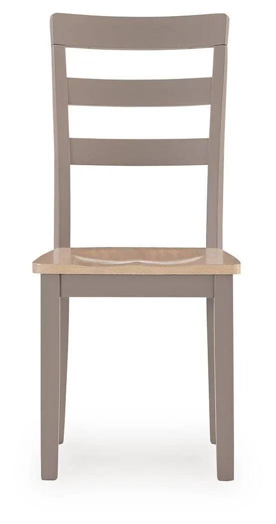 Harperfeld - Dining Room Side Chair (Set of 2) - Natural / Gray by Unique Piece Furniture
