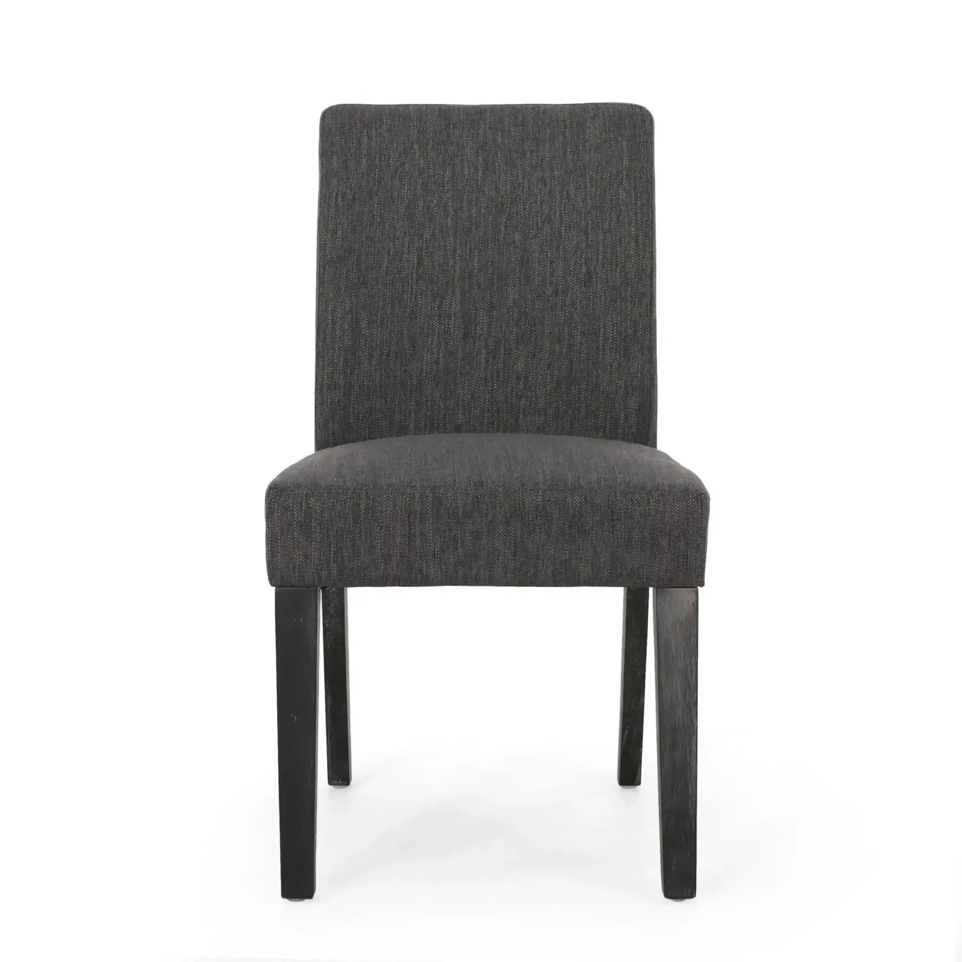 Contemporary Dining Chair With Upholstered Seating and Tapered Legs by HouseOfZazla