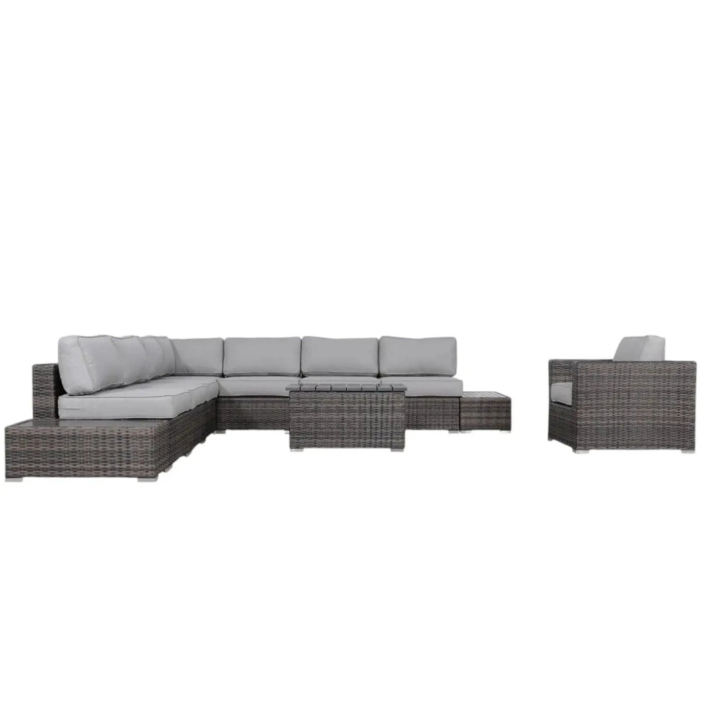 Stylish Entertainment Sectional Set, Outdoor Living by HouseOfZazla