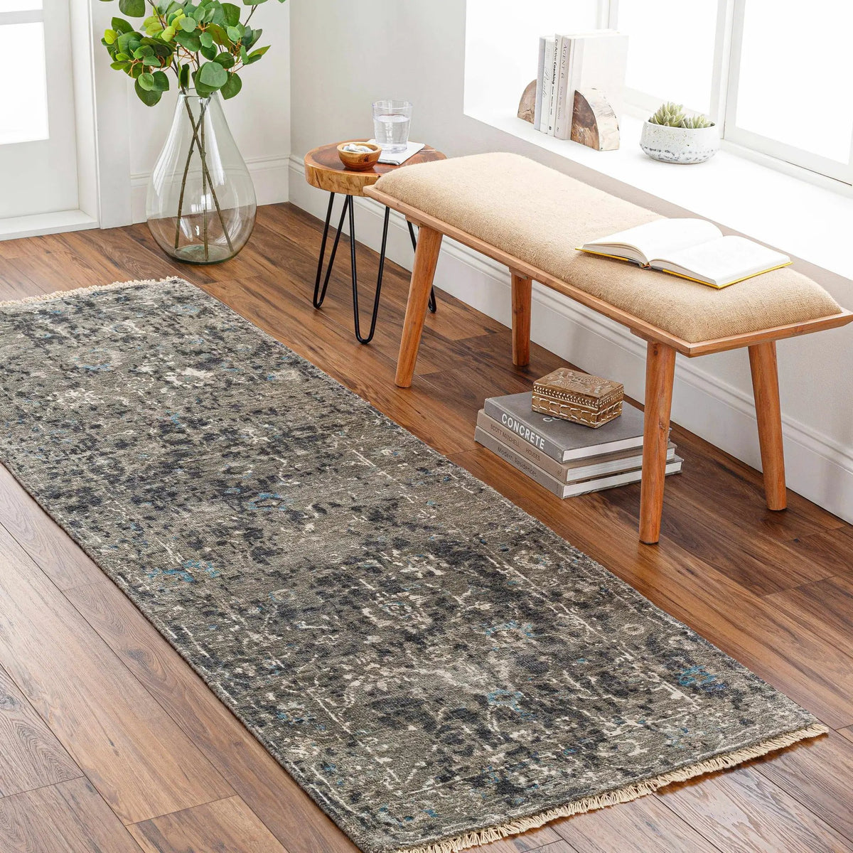 Becerril Premium Rug - Clearance, installed in a room