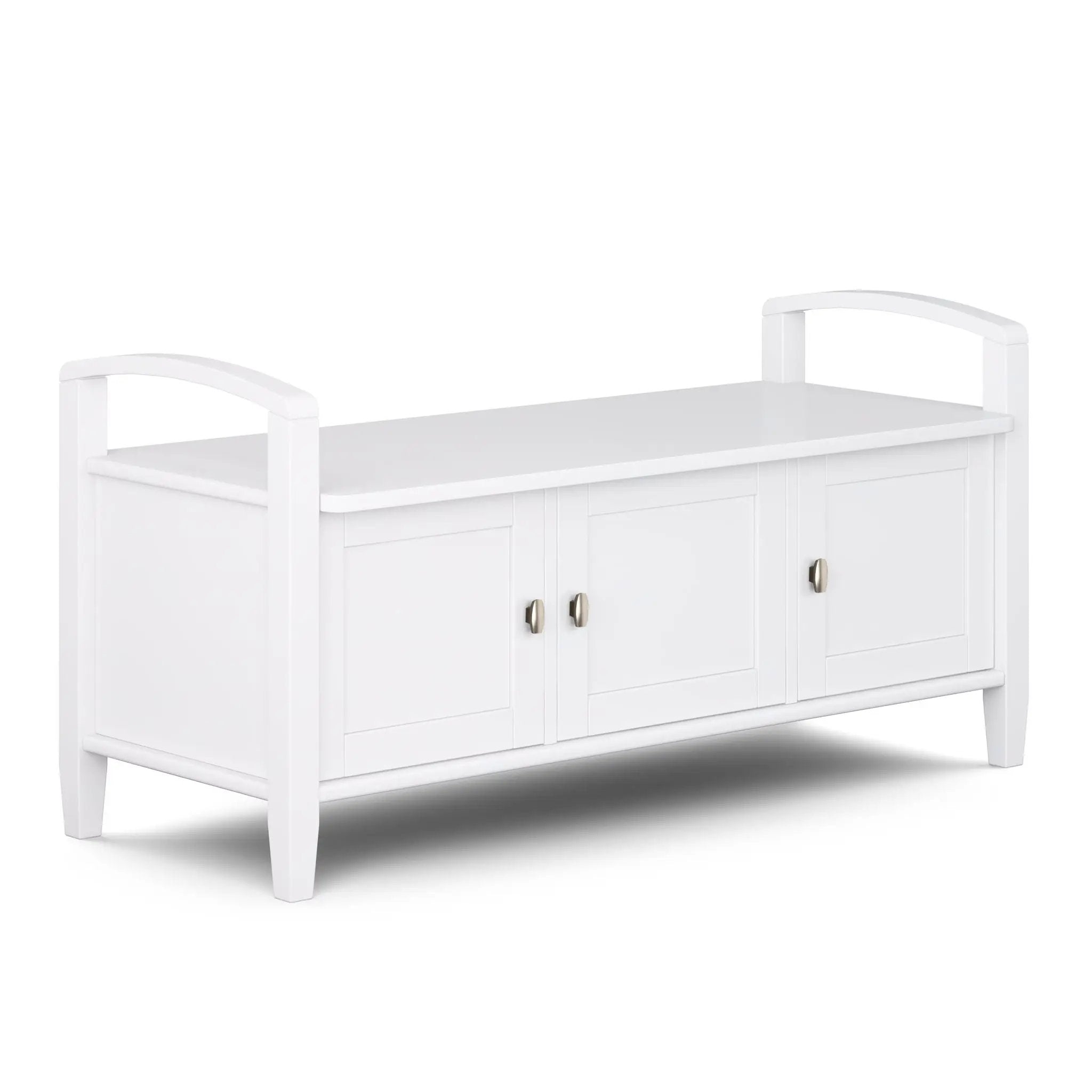 Warm Shaker - Handcrafted Entryway Storage Bench by Unique Piece Furniture