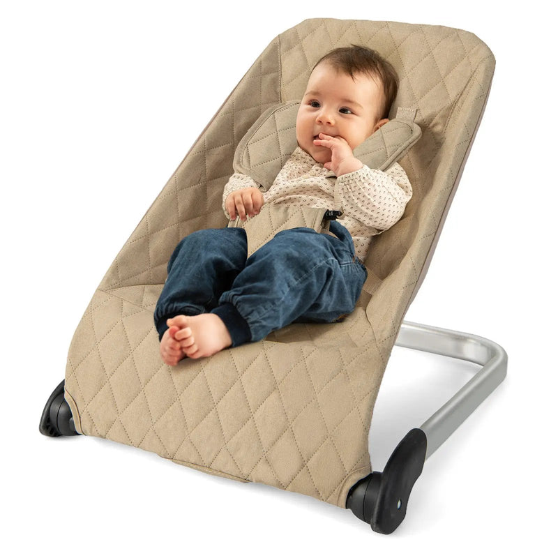 Baby Bouncer Seat with Aluminum and Metal Frame by DirectDeals