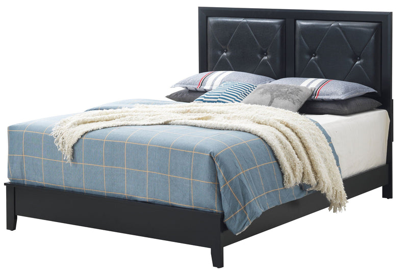 Padded Headboard Bed by HouseOfZazla