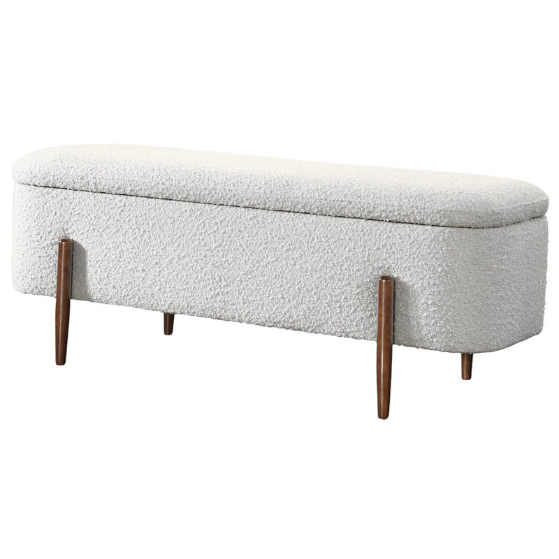 Sarna - Storage Bench - Ivory by Unique Piece Furniture