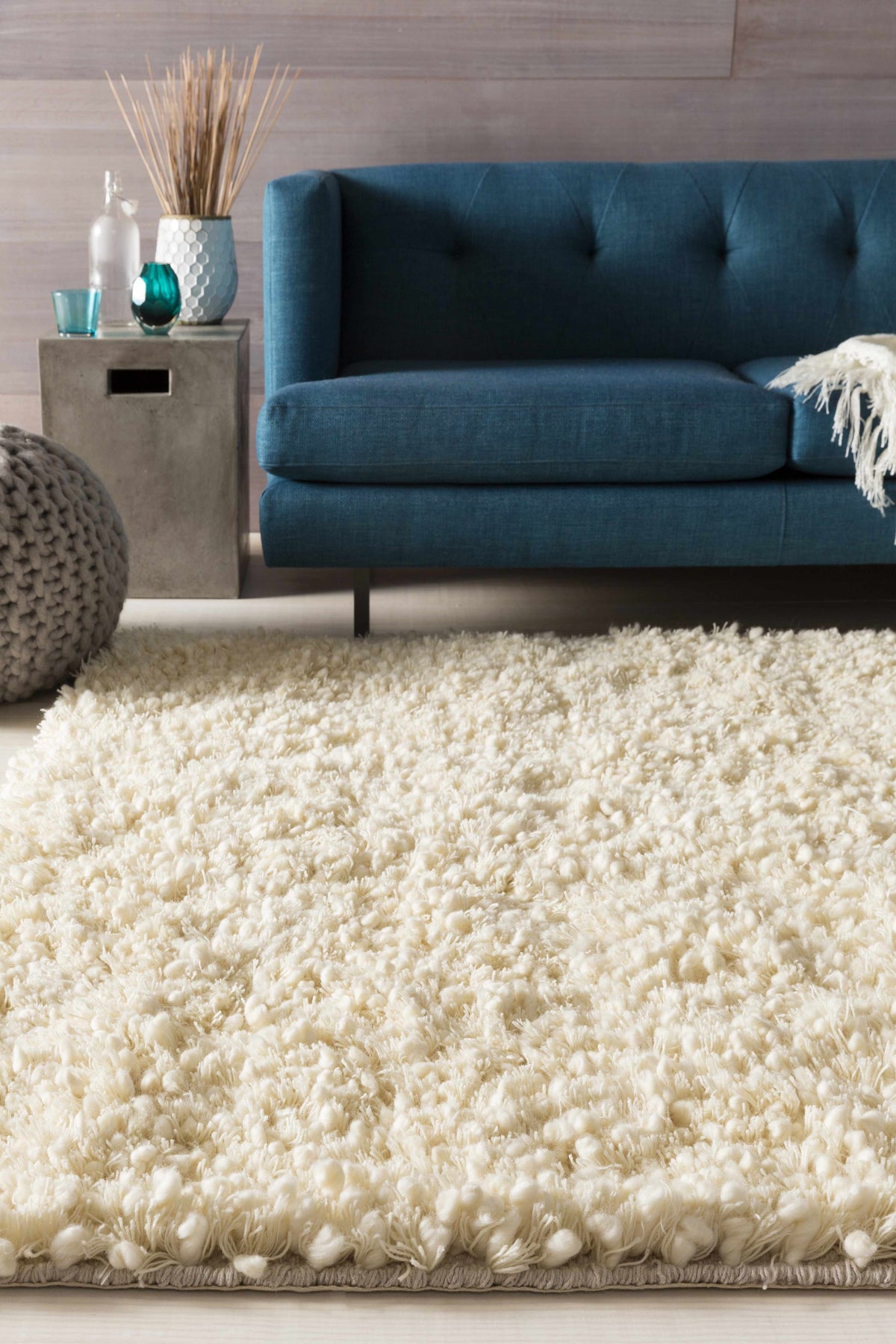 Bedias Wool Area Carpet - Clearance, installed in a room