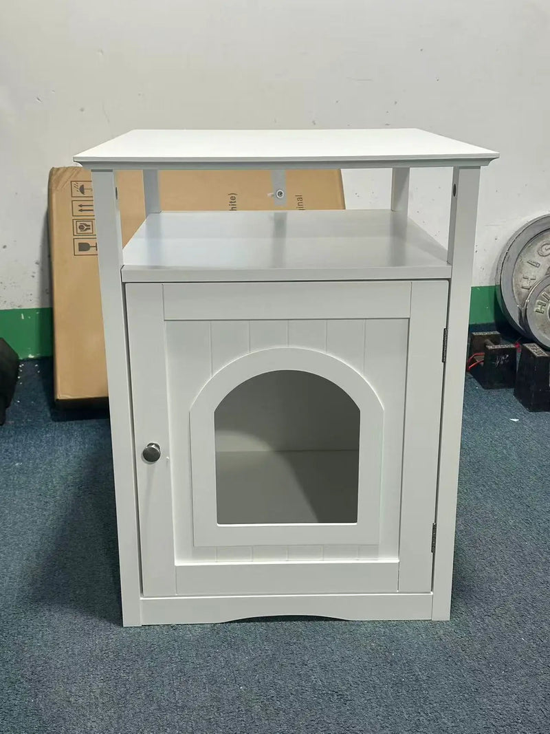 Cat Litter Box Enclosure Furniture by HouseOfZazla