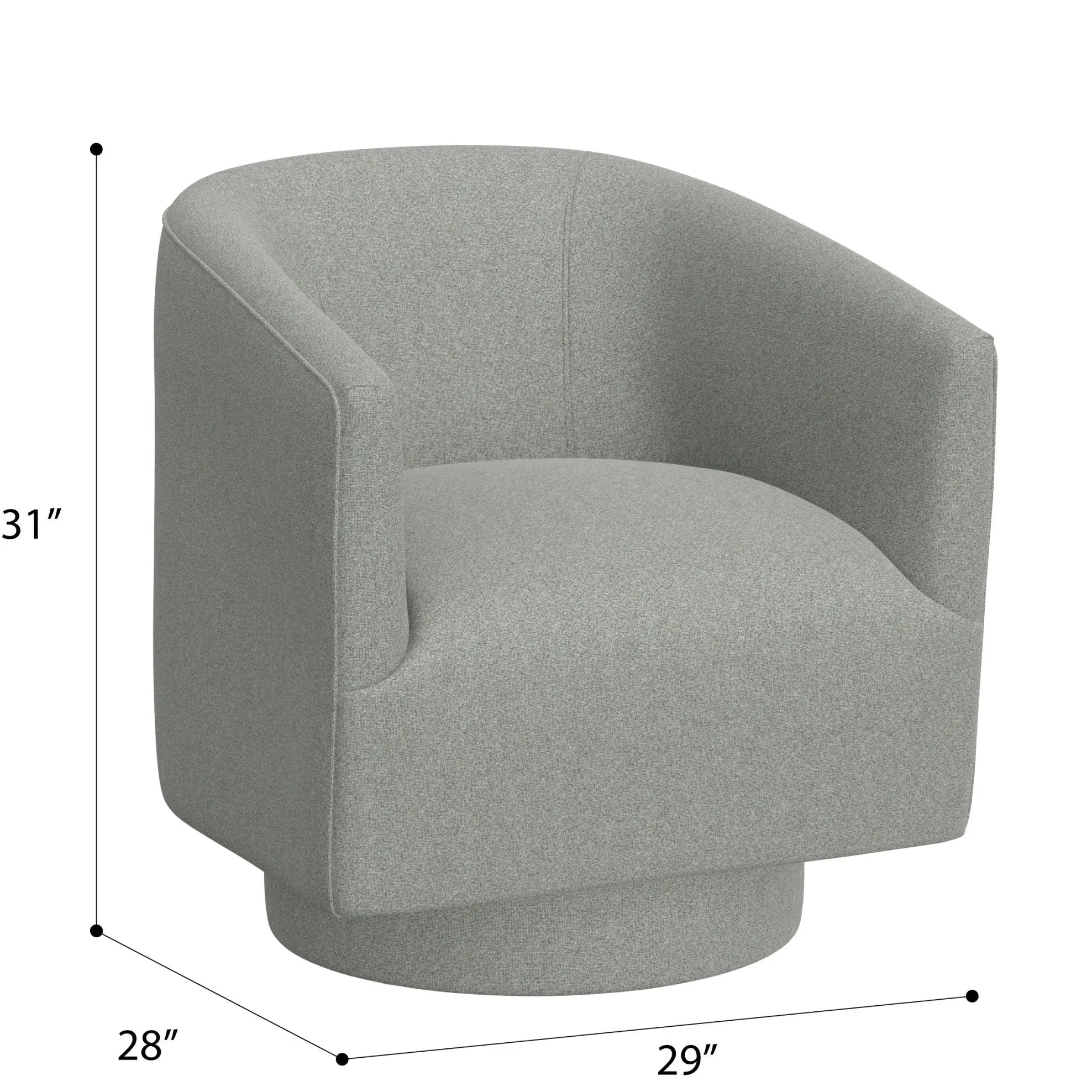 Accent Chair With Swivel Function by HouseOfZazla