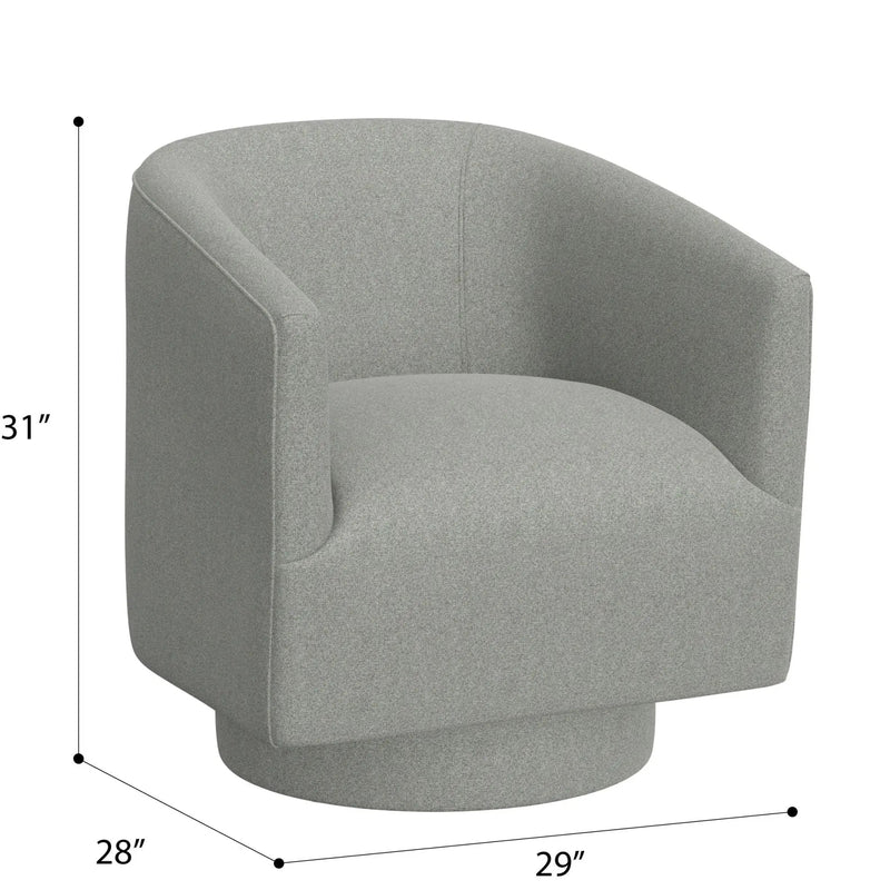 Accent Chair With Swivel Function by HouseOfZazla