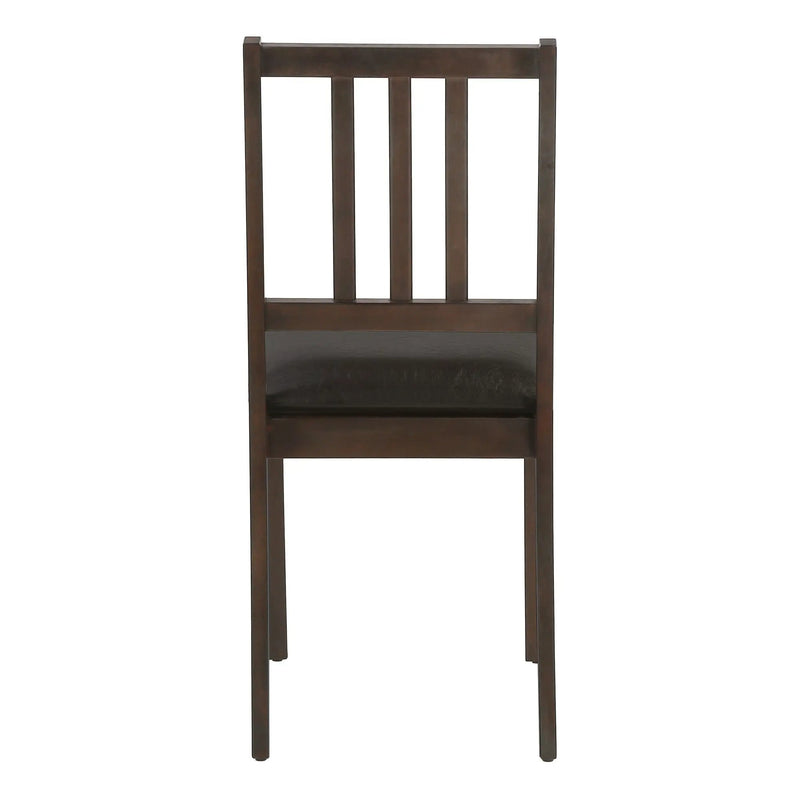 Dining Chair, Side, Upholstered For Dining Room, Transitional (Set of 2) - Brown by Unique Piece Furniture