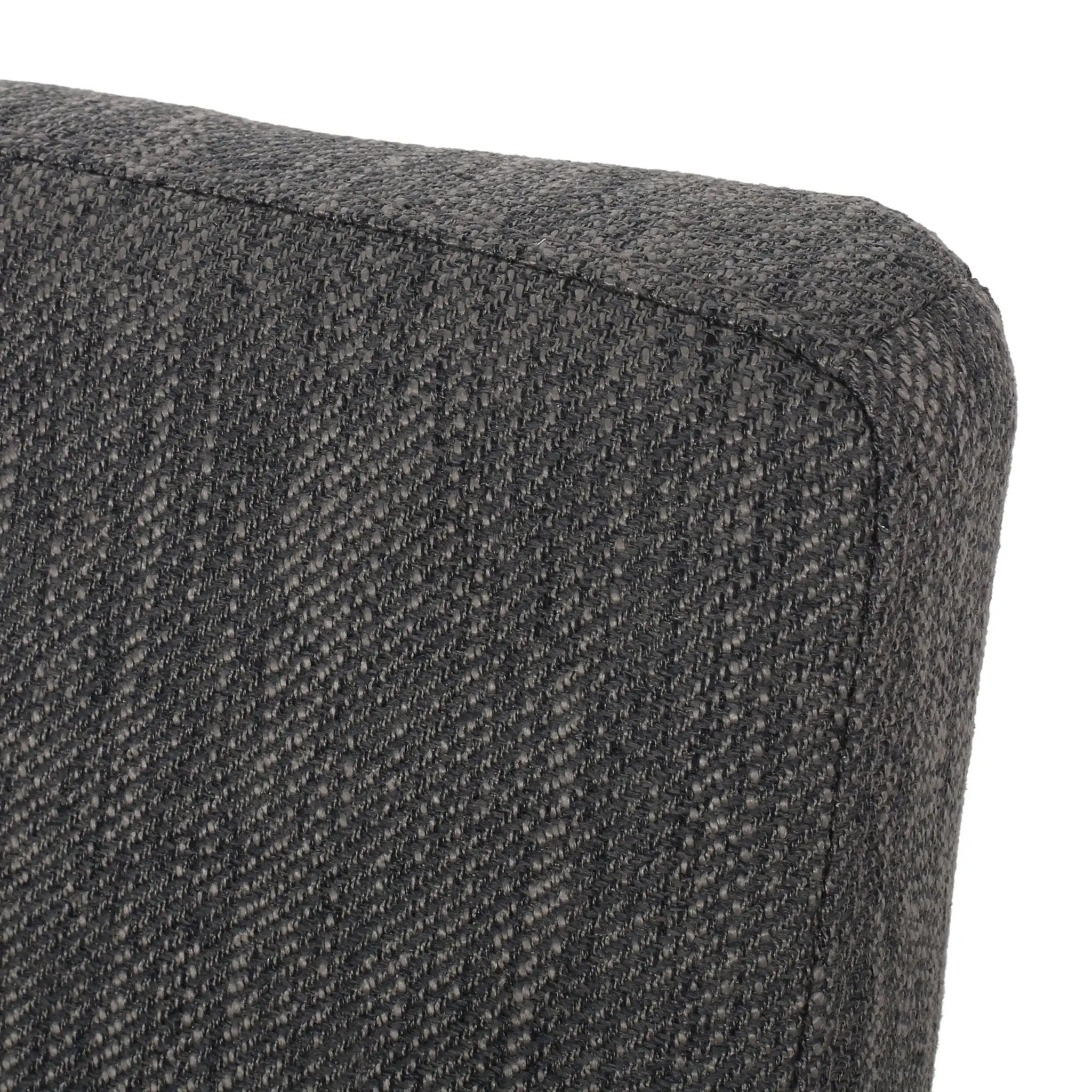 Contemporary Dining Chair with Upholstered Seating and Tapered Legs by HouseOfZazla