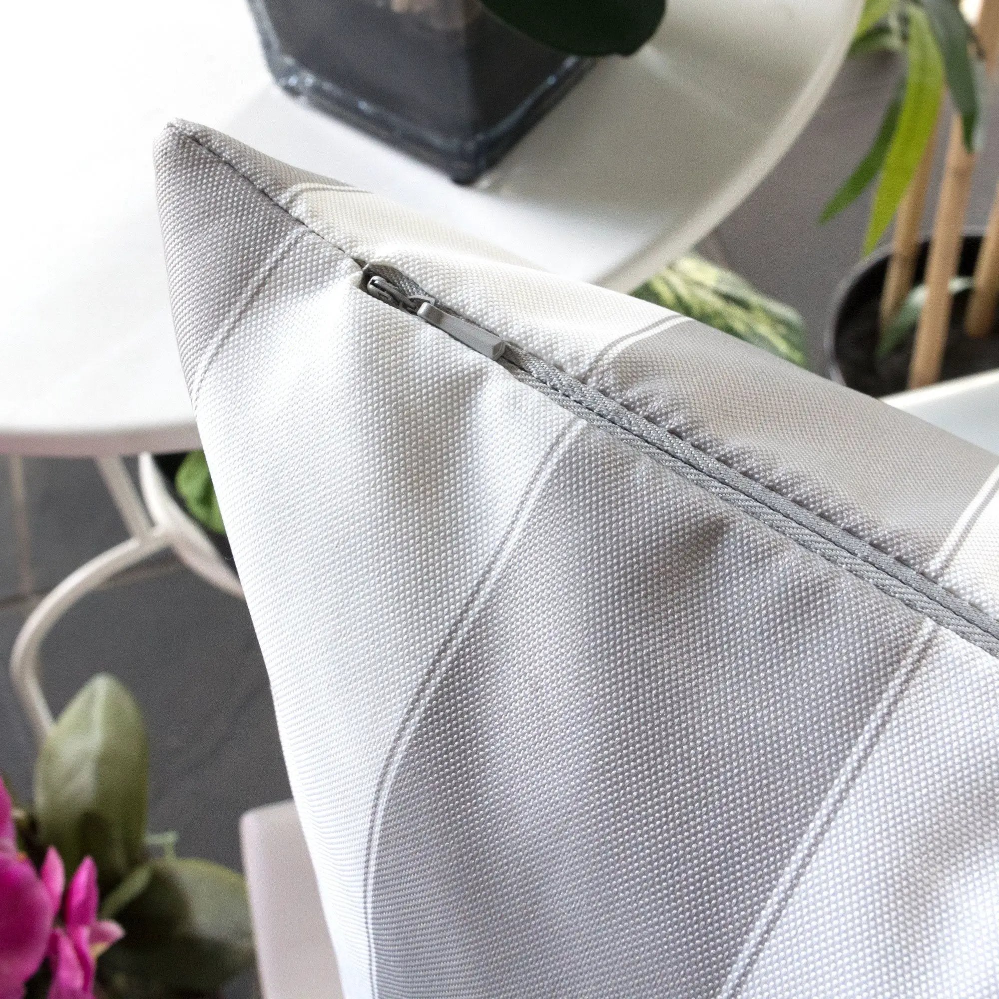 Horizon Stripe Pillow Outdoor & Indoor by Unique Piece Furniture