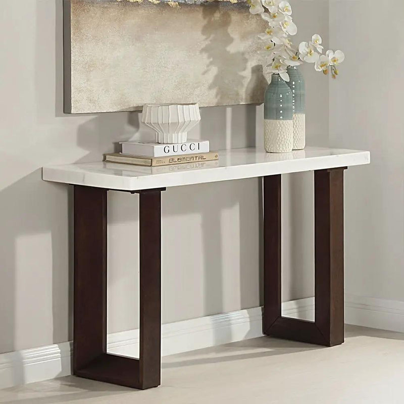Edwyn - Table With Marble Top by Unique Piece Furniture