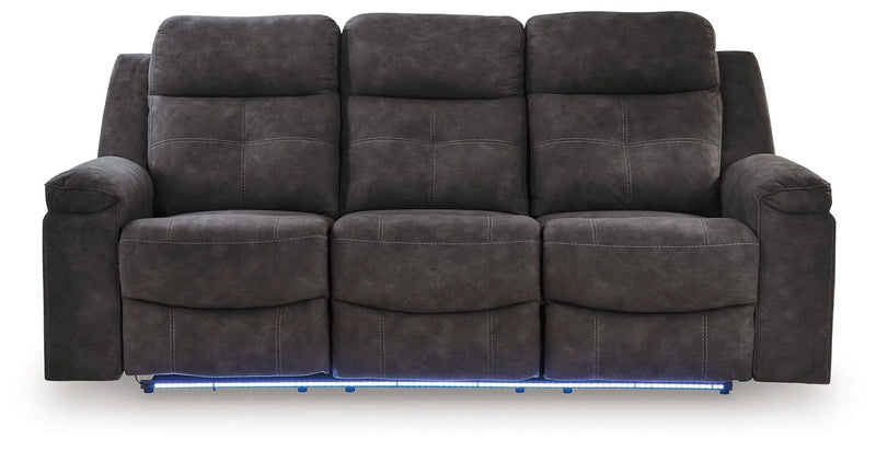 Brysonview - Reclining Sofa - Charcoal by Unique Piece Furniture