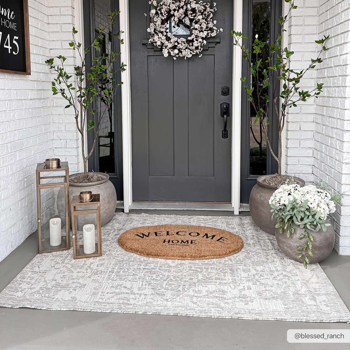 Beige Kilmacolm Outdoor Rug by Boutique Rugs