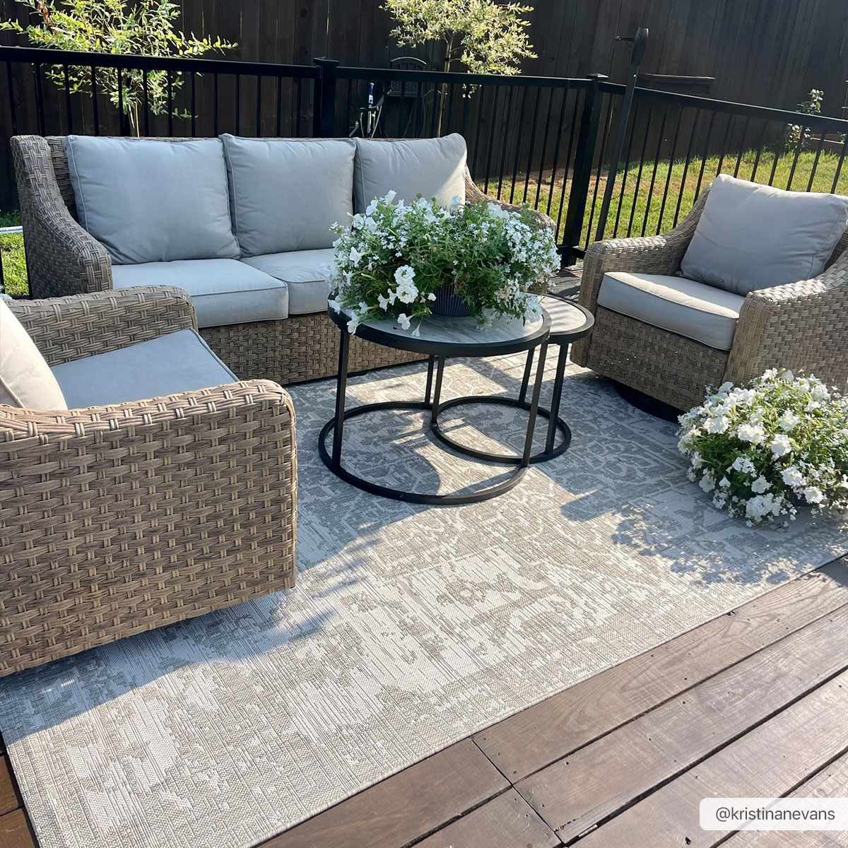 Beige Kilmacolm Outdoor Rug by Boutique Rugs