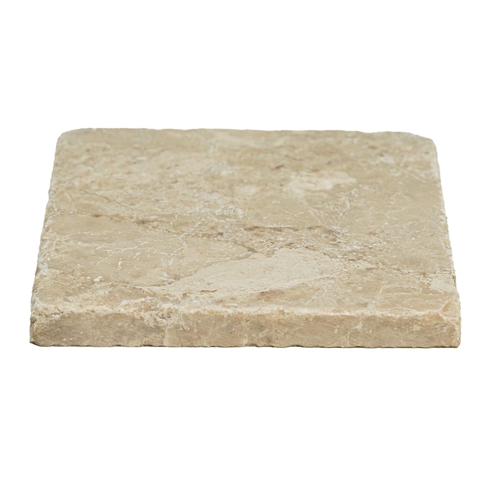 Beige Royale Tumbled Marble Tiles 4x4 Marble Tumbled 4x4 Tiles — 2