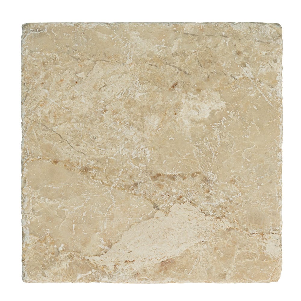 Beige Royale Tumbled Marble Tiles 4x4 Marble Tumbled 4x4 Tiles