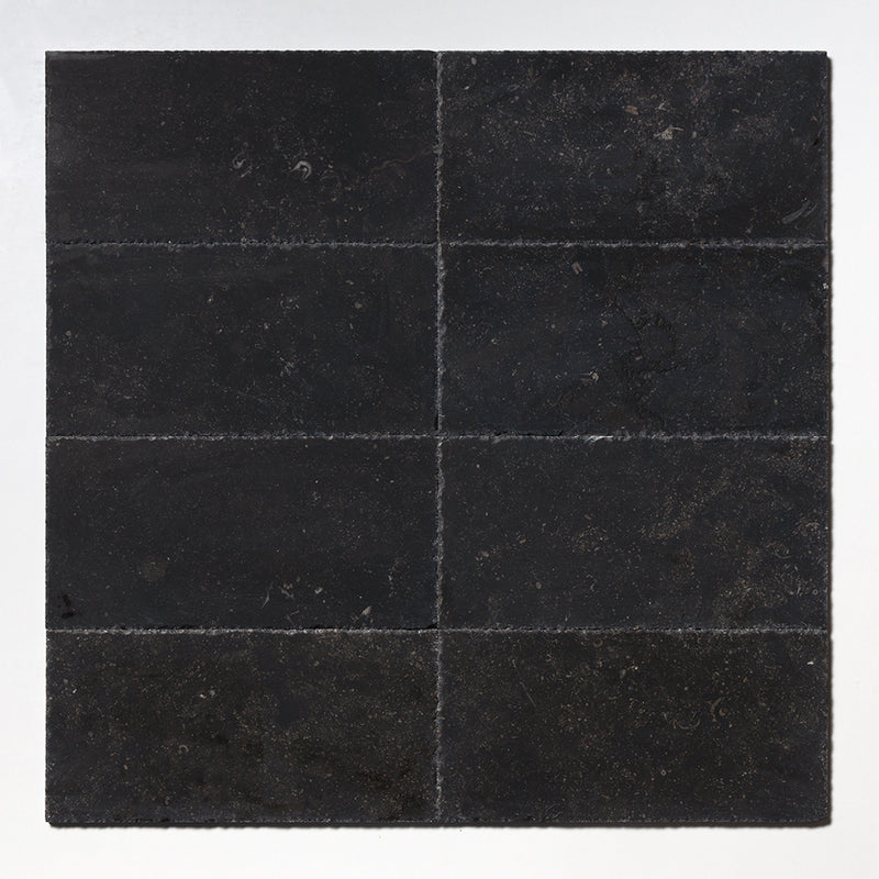 Belgium Blue Brushed Chiselled Limestone Tiles 8x16 Limestone Brushed Chiselled 8x16 Tiles — 1