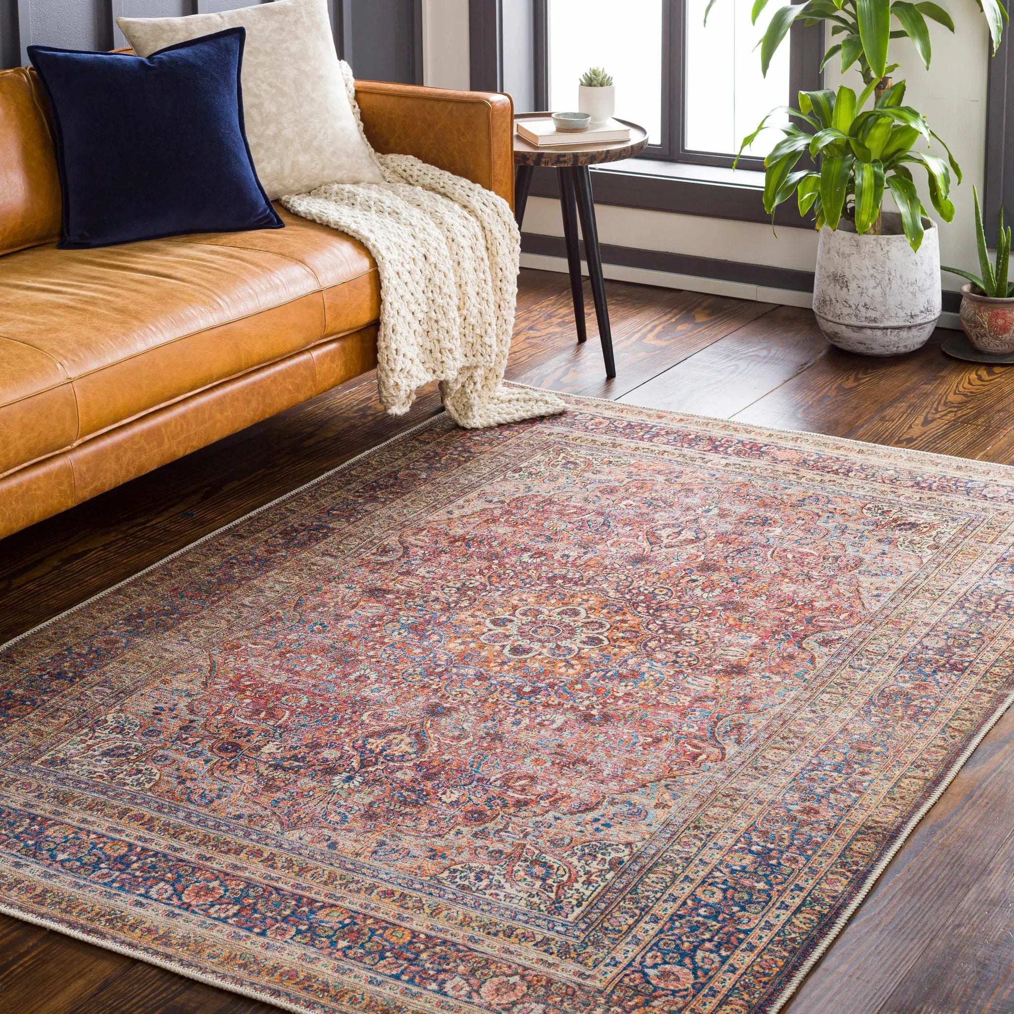 Belison Washable Area Rug - Clearance by Boutique Rugs