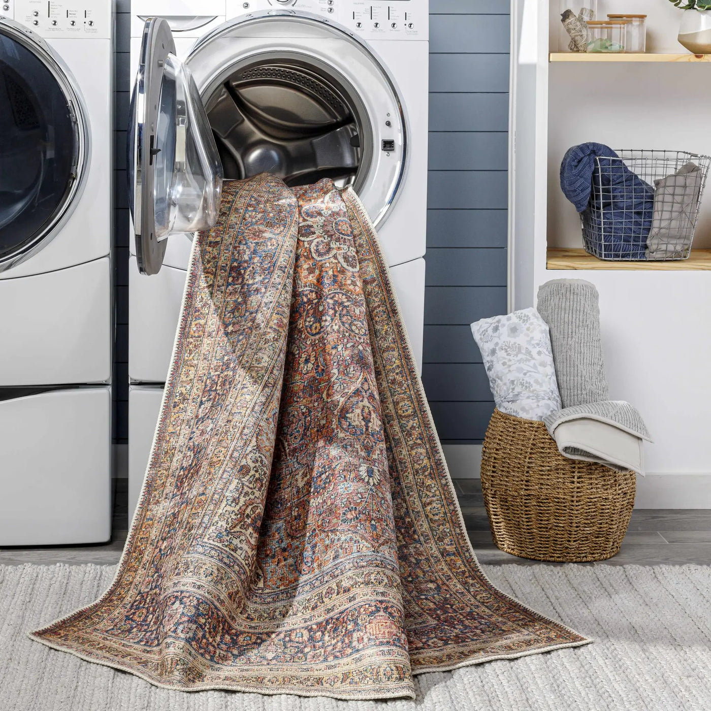 Belison Washable Area Rug - Clearance by Boutique Rugs