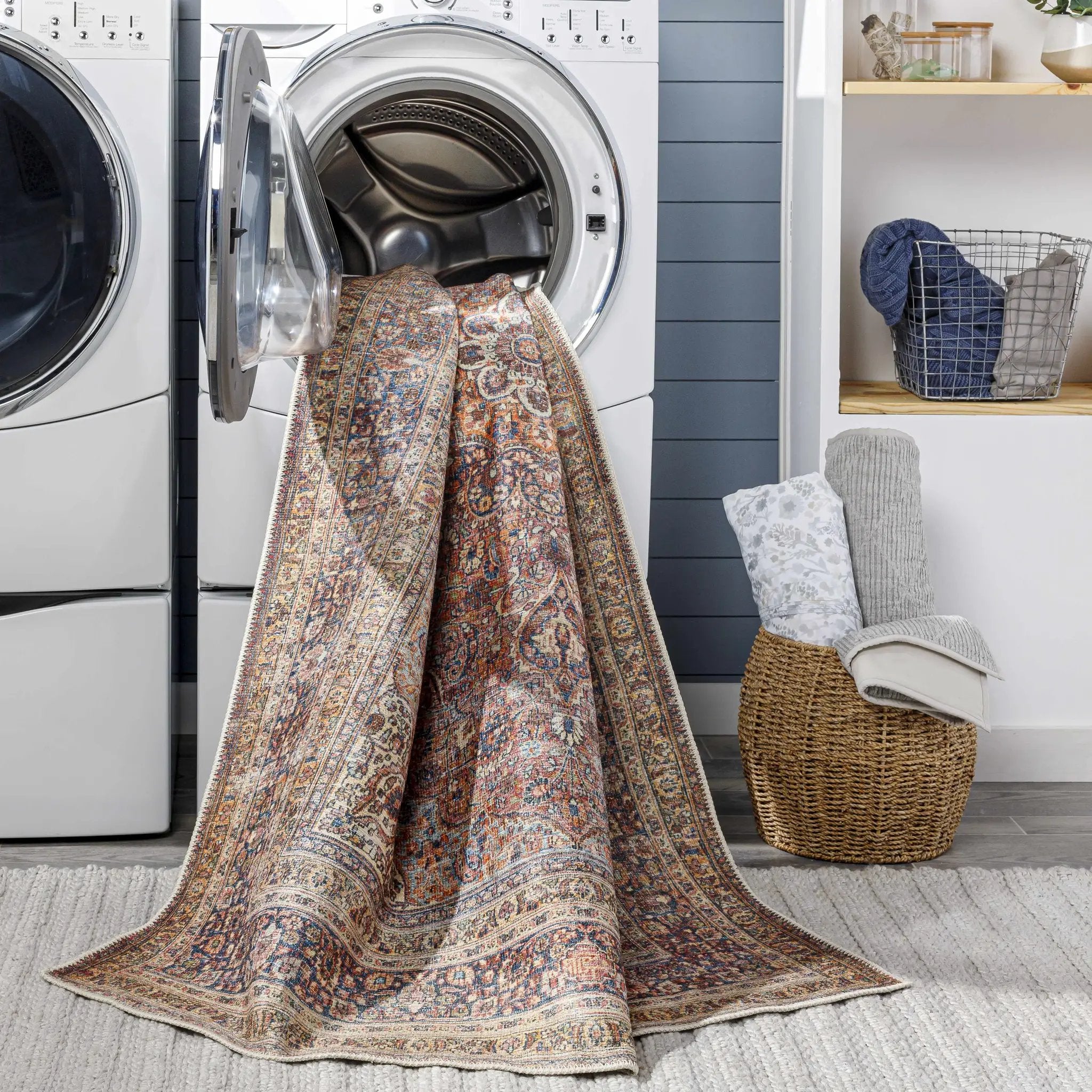 Belison Washable Area Rug - Clearance by Boutique Rugs