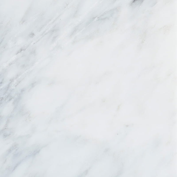 Bella White Honed Marble Tiles 12x12