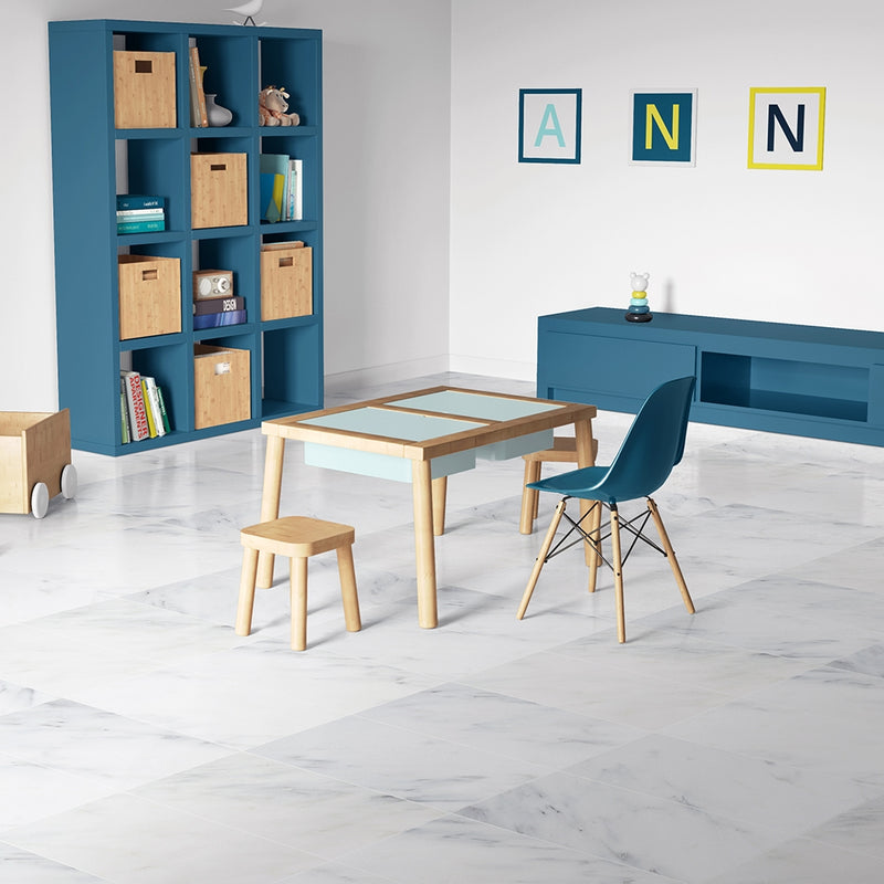 Bella White Honed Marble Tiles 12x24 Marble Honed 12x24 Tiles — 2